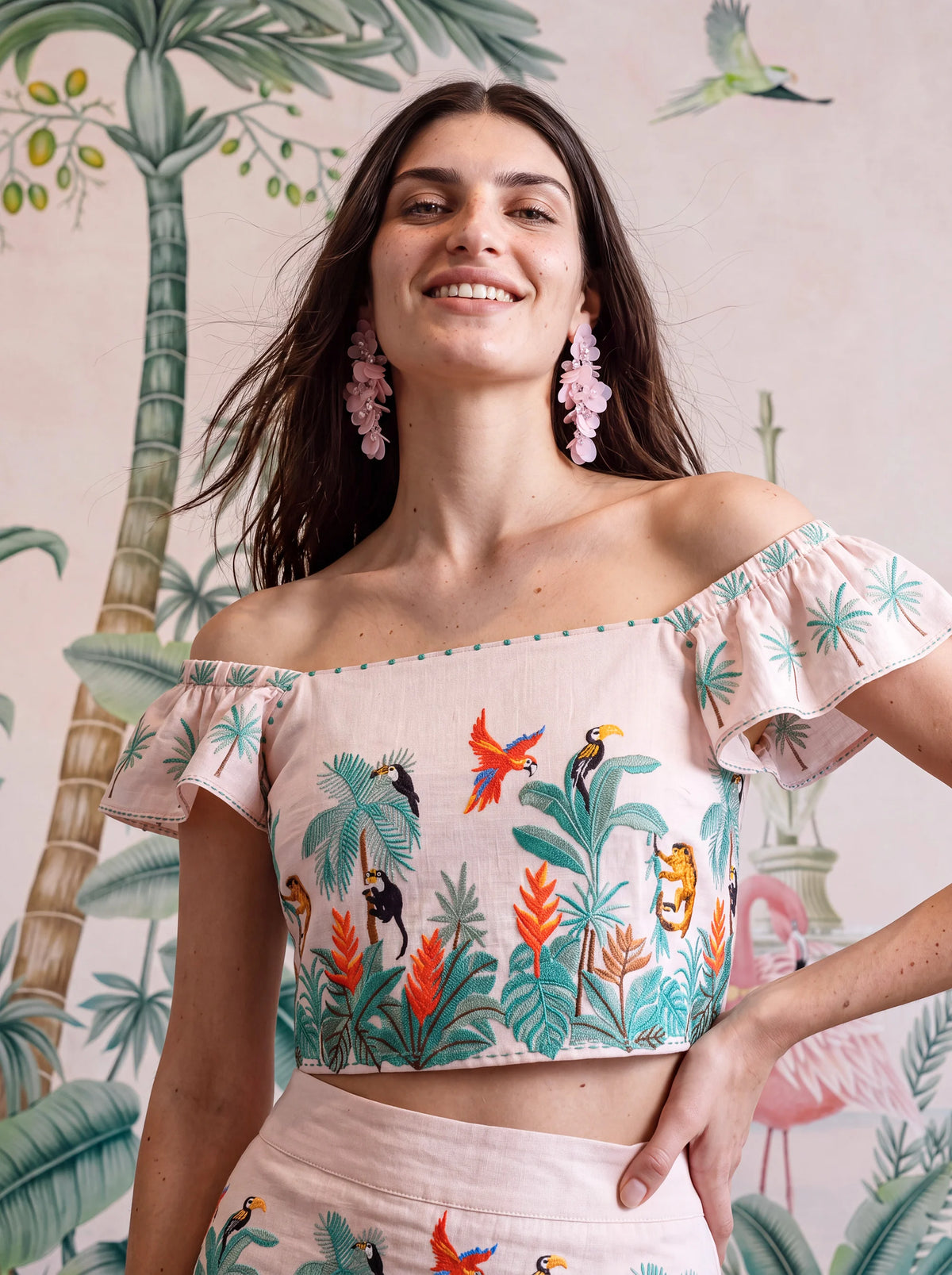 Wisteria Blouse Brazil Embroidery