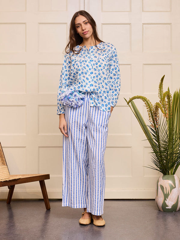 Fennel Pants Blue Stripes