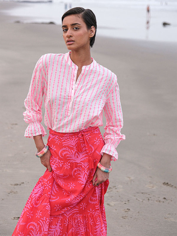 Tonka Skirt Red Palm