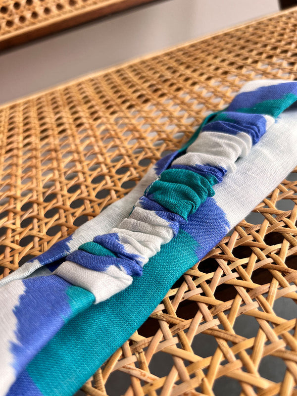 Hair Band Ikat Petrol
