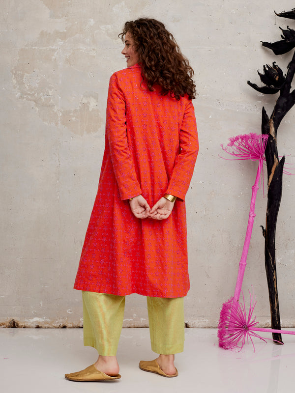 Anise Coat Lace Orange