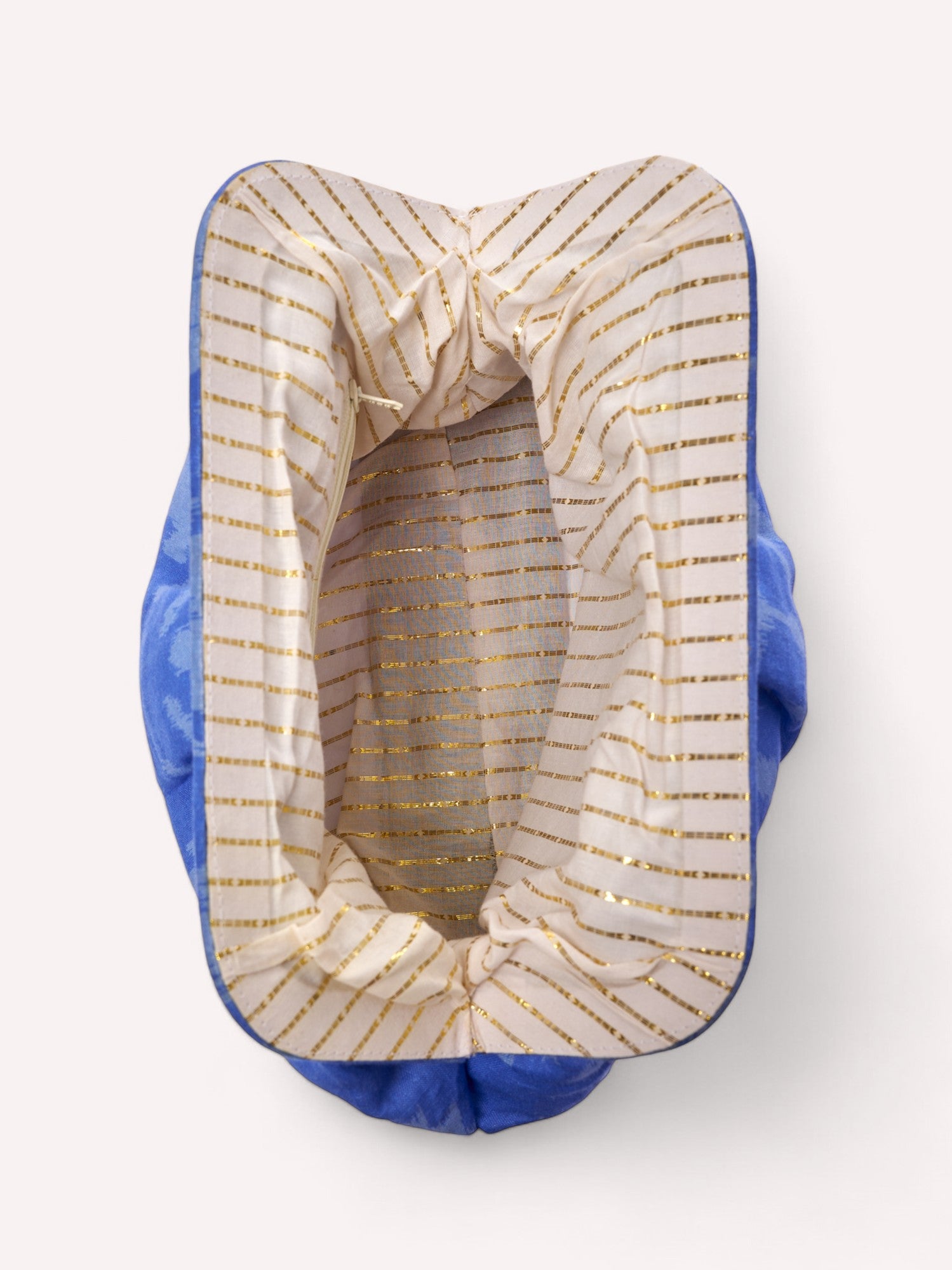 Clutch Ikat Blue