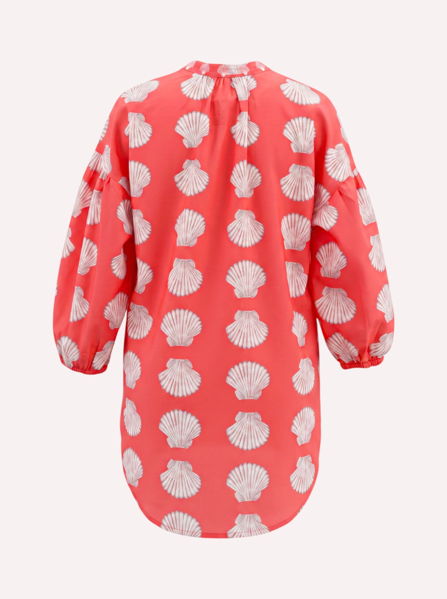 Sassafras Blouse Shells on Red