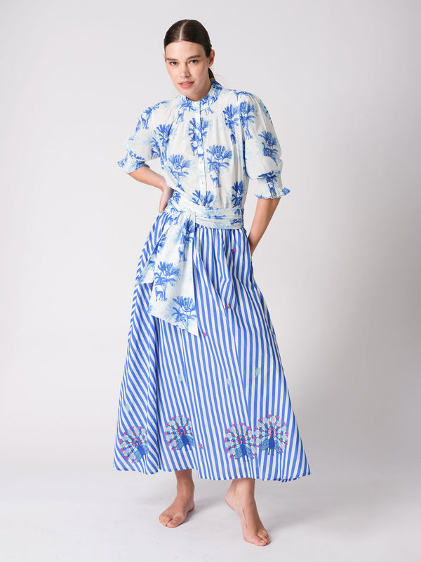 Bergamot Blouse Zebra