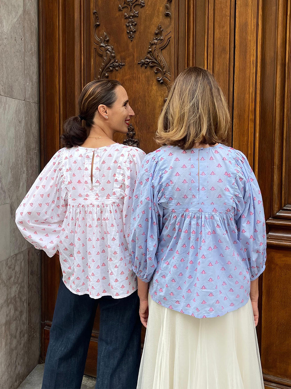 Susanne Blouse Pastel Blue