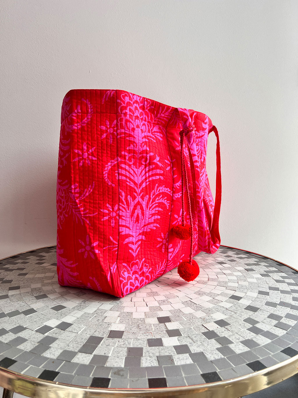 Jaipur Bag Red Palm