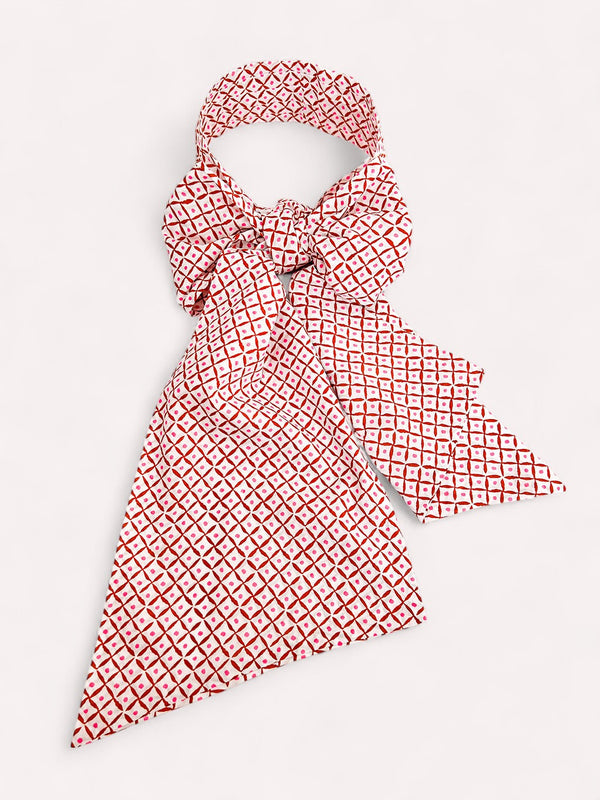 Scarf Belt Dotty Mustard