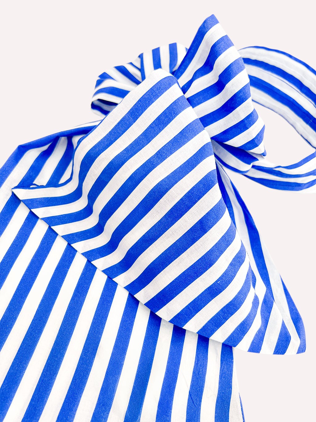 Scarf Belt Blue Stripes