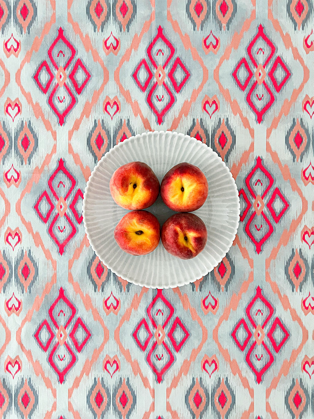 Table Cloth Ikat Sorbet