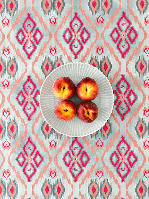 Table Cloth Ikat Sorbet