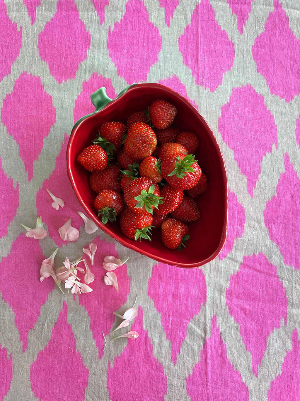 Tablecloth Ikat Pink