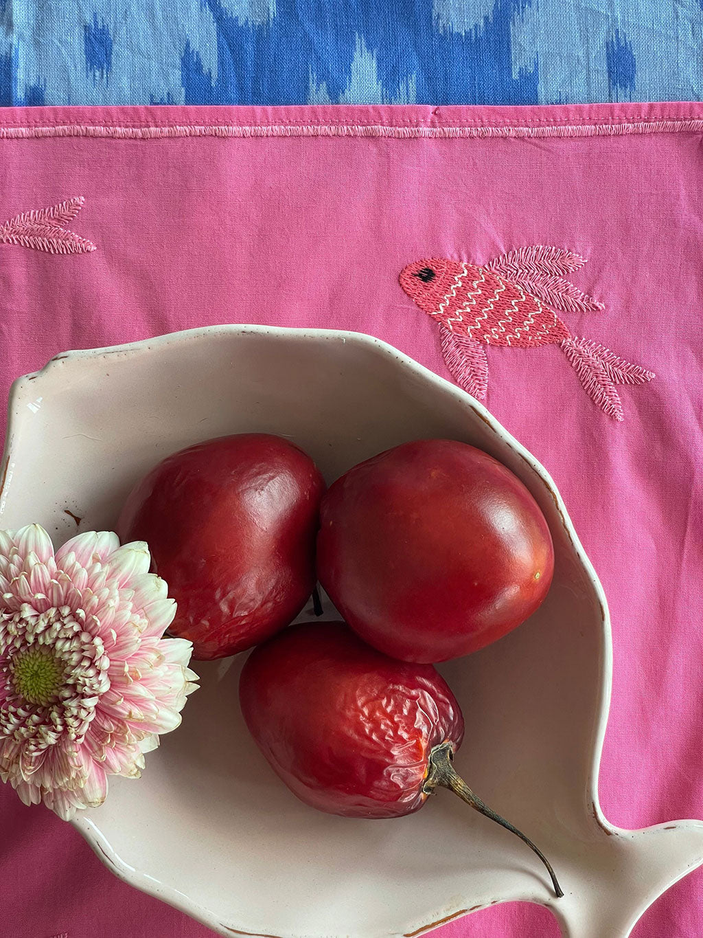 Placemat Fish on Pink