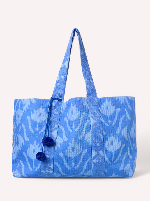 Jaipur Bag Ikat Blue