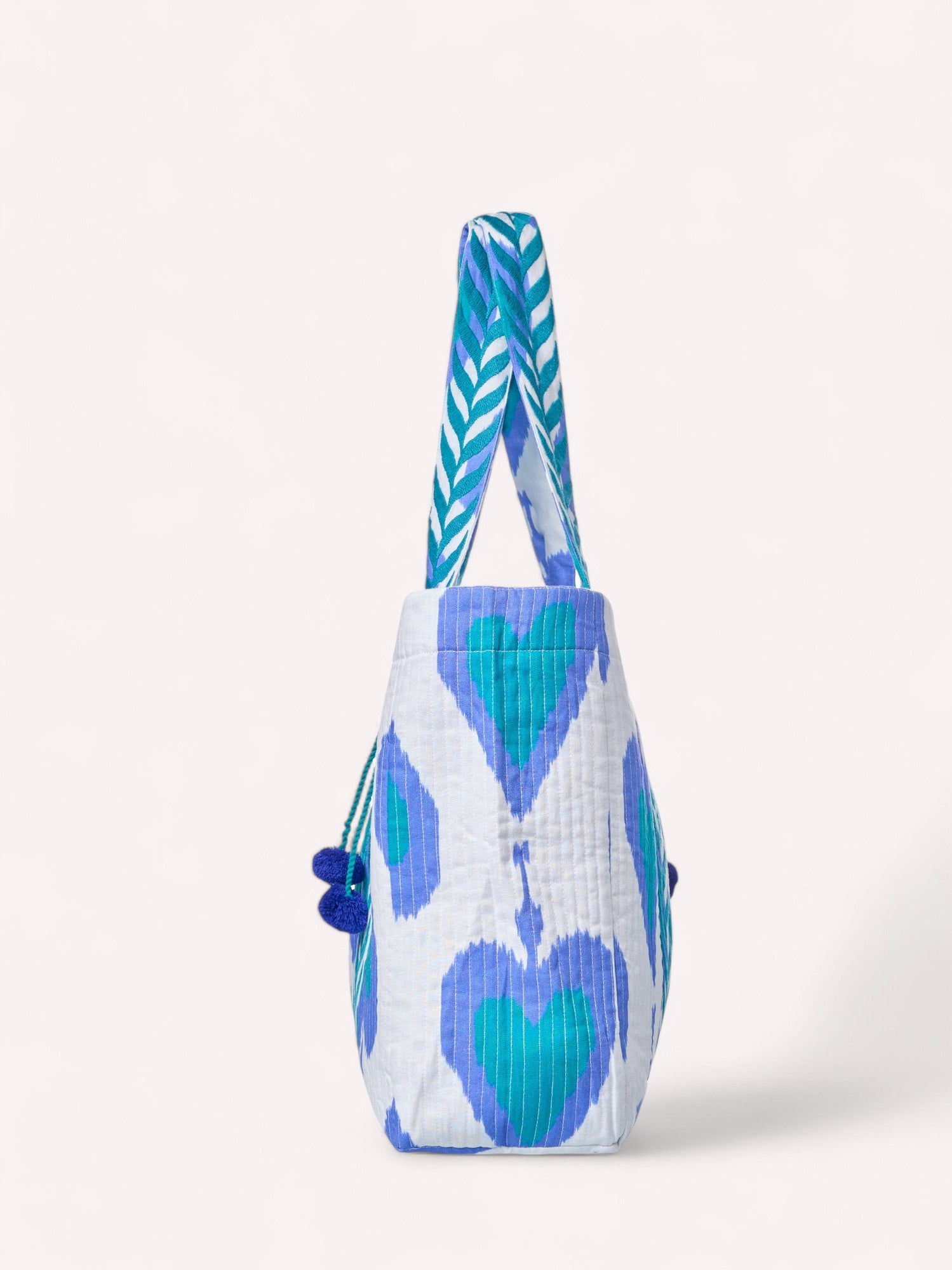 Jaipur Bag Ikat Petrol