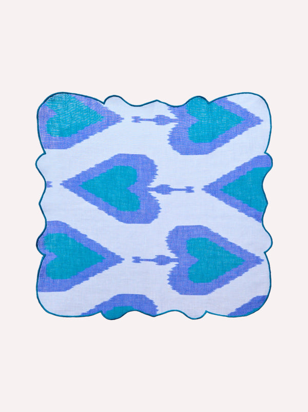 Napkin Ikat Petrol
