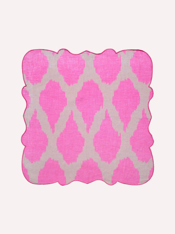 Napkin Ikat Pink