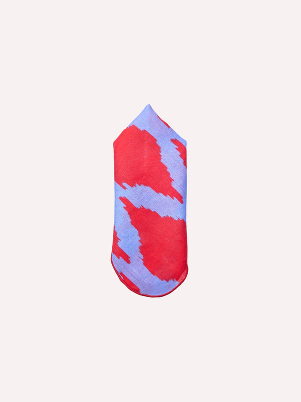 Napkin Ikat Red
