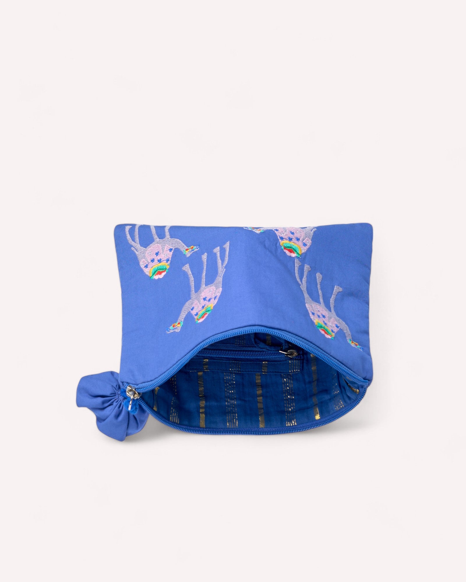 Ortiga Bag Camel on Blue