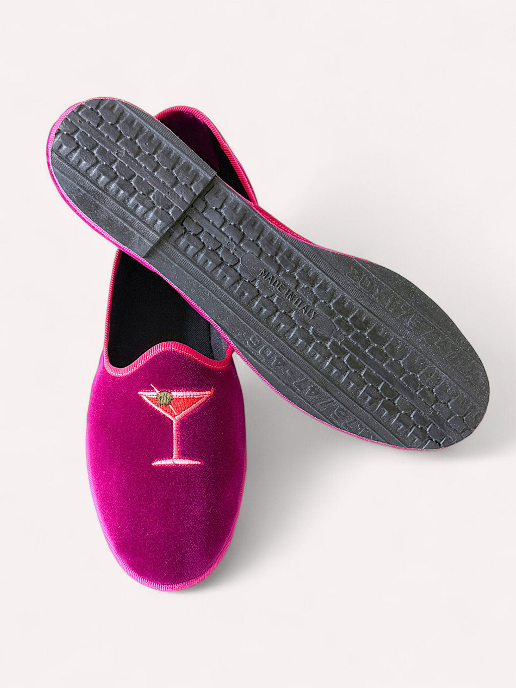 Furlane Loafer Pink Happy Hour Embroidery