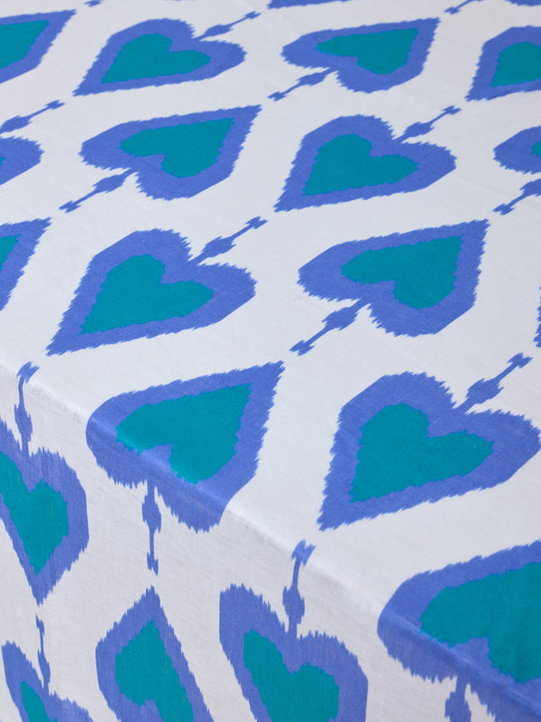 Tablecloth Ikat Petrol