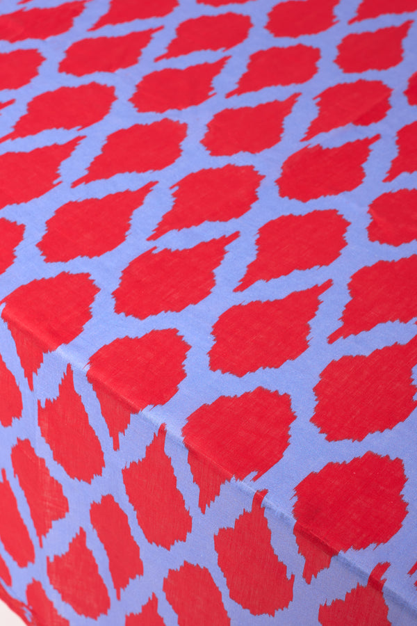 Tablecloth Ikat Red