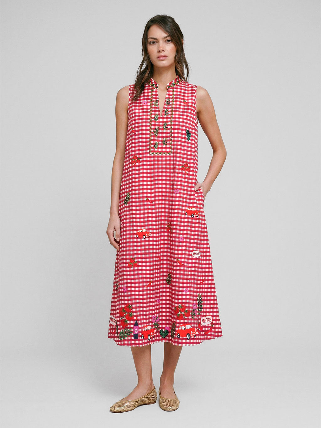 Check Dress AMORE Nimo x Stefania Lettini