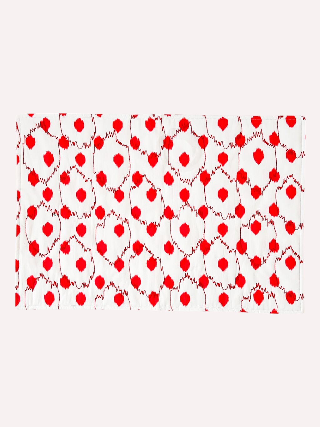Placemat Dots Red