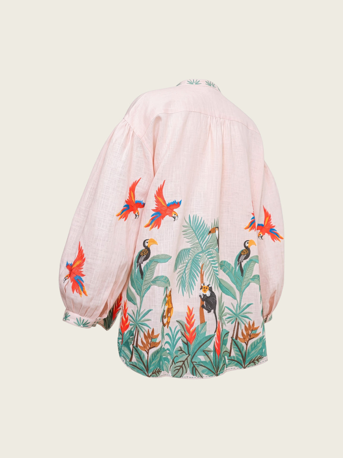 Jacaranda Blouse Brazil Embroidery