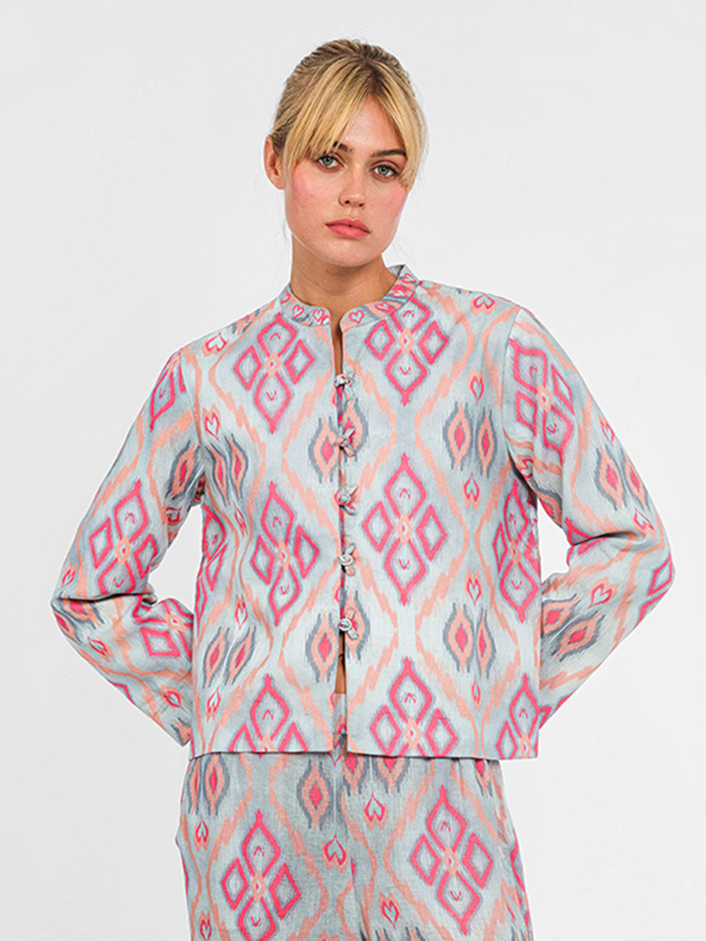 Comfrey Jacket Ikat Sorbet