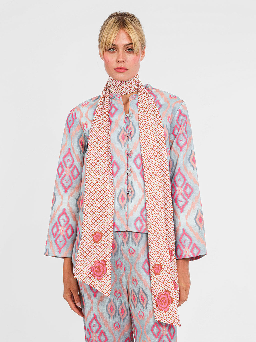Comfrey Jacket Ikat Sorbet