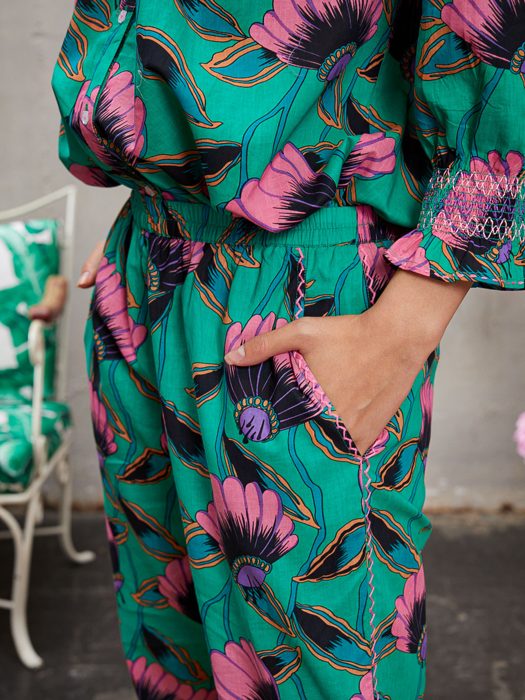 Amber Pants Passion Flower