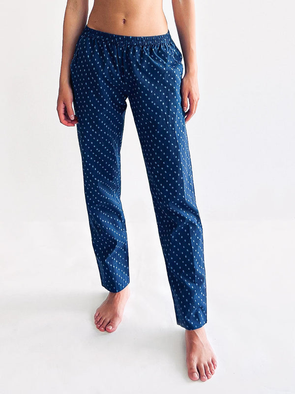 Amber Pants Dotty Blue